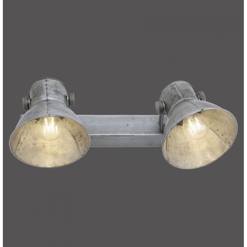 Leuchten Direkt 11481-77 - Oświetlenie punktowe SAMIA 2xE27/25W/230V