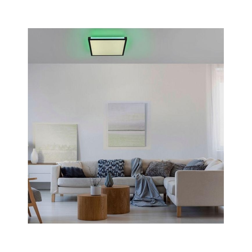 Leuchten Direkt 11621-18 - LED RGB Ściemniany plafon MARIO LED/24W/230V 2700-5000K + pilot