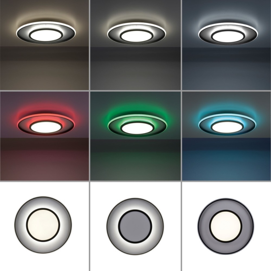 Leuchten Direkt 11627-18 - LED RGB Ściemniane oświetlenie ARENDA LED/31W/230V 2700-5000K + pilot