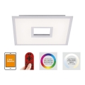 Leuchten Direkt 11645-16 - LED RGB ściemnialna lampa sufitowa RECESS LED/22,5W/230V + LED/5W + pilot zdalnego sterowania