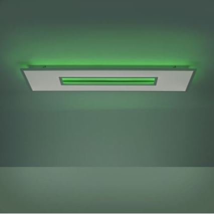 Leuchten Direkt 11646-16 - LED RGB ściemnialna oprawa sufitowa RECESS LED/41W/230V + LED/7,5W + pilot zdalnego sterowania
