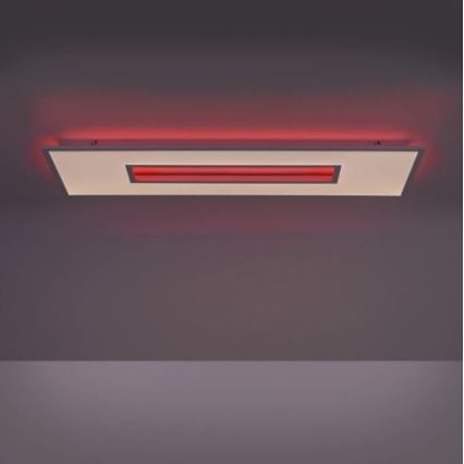 Leuchten Direkt 11646-16 - LED RGB ściemnialna oprawa sufitowa RECESS LED/41W/230V + LED/7,5W + pilot zdalnego sterowania