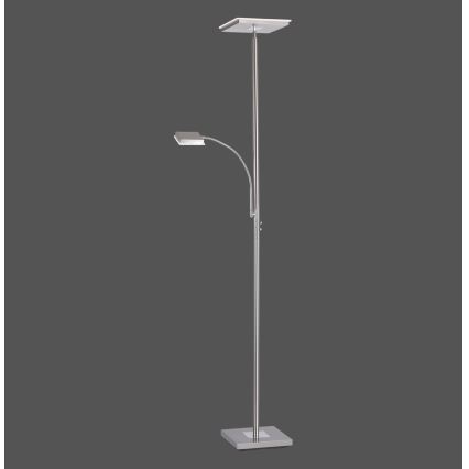 Leuchten Direkt 11710-55 - LED Ściemnialna lampa podłogowa HANS LED/22W/230V + LED/4W