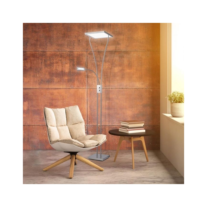 Leuchten Direkt 11722-55 - LED Ściemnialna lampa MARIAN LED/25W/230V + LED/3,6W