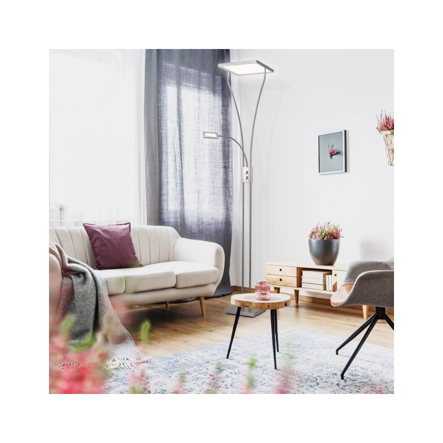 Leuchten Direkt 11722-55 - Lampa LED MARIAN z regulacją jasności LED/33,5W/230V + LED/3,6W