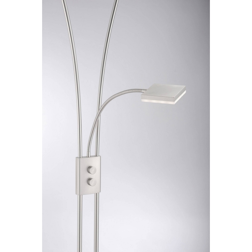 Leuchten Direkt 11776-55 - LED Ściemniana lampa stojąca HELIA LED/16,8W/230V + 2xLED/3,8W
