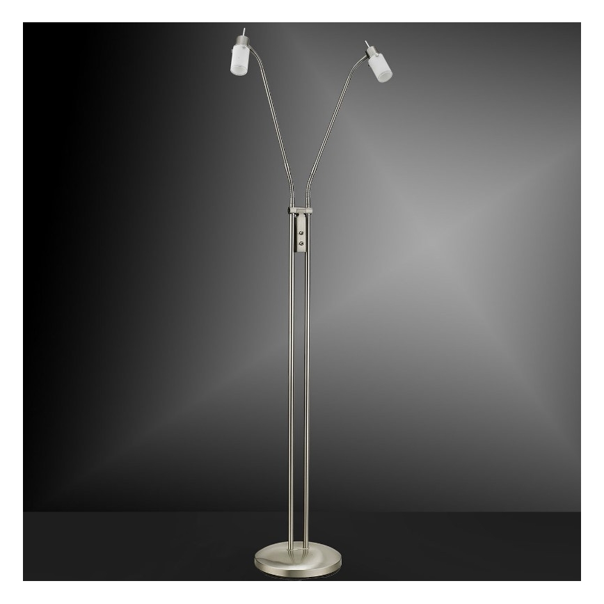 Leuchten Direkt 11937-55 - LED Lampa stojąca MAX LED 2xGU10/4W/230V