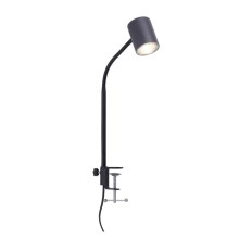 Leuchten Direkt 11940-13 - LED Lampa stołowa z klipsem TARIK 1xGU10/5W/230V
