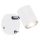 Leuchten Direkt 11941-16 - LED Reflektor ścienny TARIK 1xGU10/5W/230V biały
