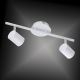 Leuchten Direkt 11942-16 - LED Oświetlenie punktowe TARIK 2xGU10/5W/230V białe