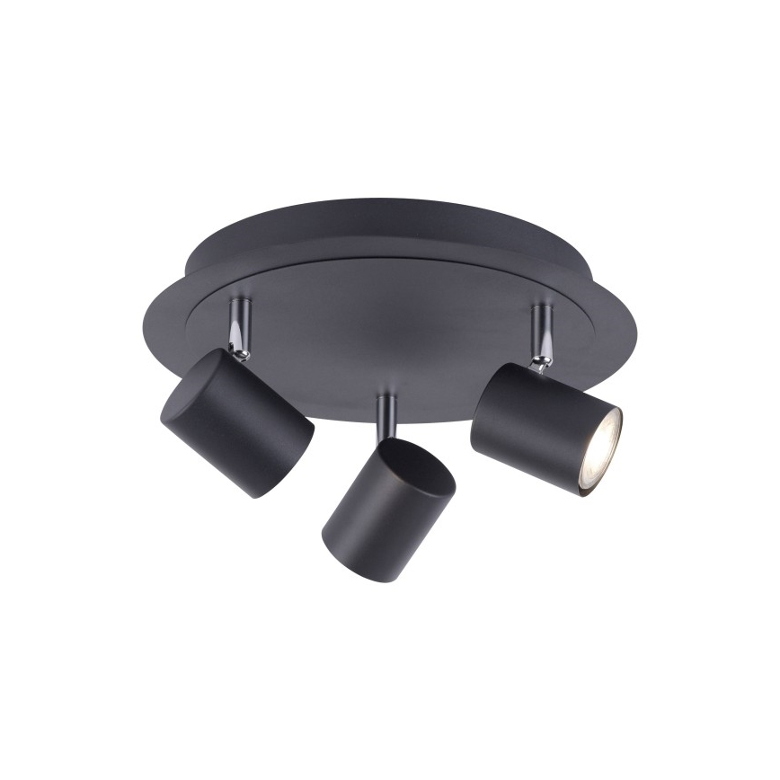 Leuchten Direkt 11943-13 - LED Oświetlenie punktowe TARIK 3xGU10/5W/230V antracytowe
