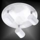 Leuchten Direkt 11943-16 - LED Oświetlenie punktowe TARIK 3xGU10/5W/230V biały