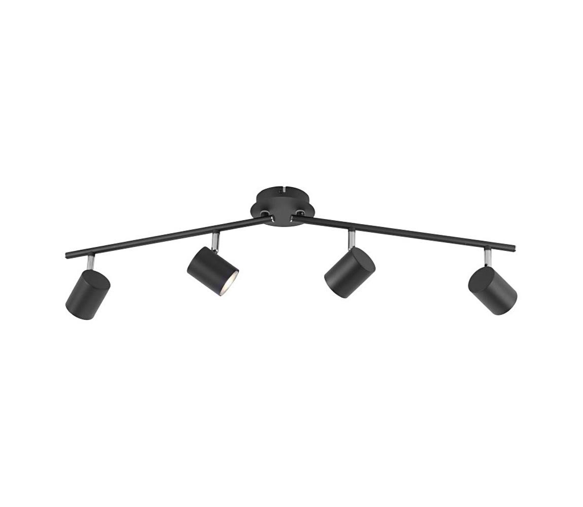 Leuchten Direkt 11944-13 - LED Oświetlenie punktowe TARIK 4xGU10/5W/230V antracytowe