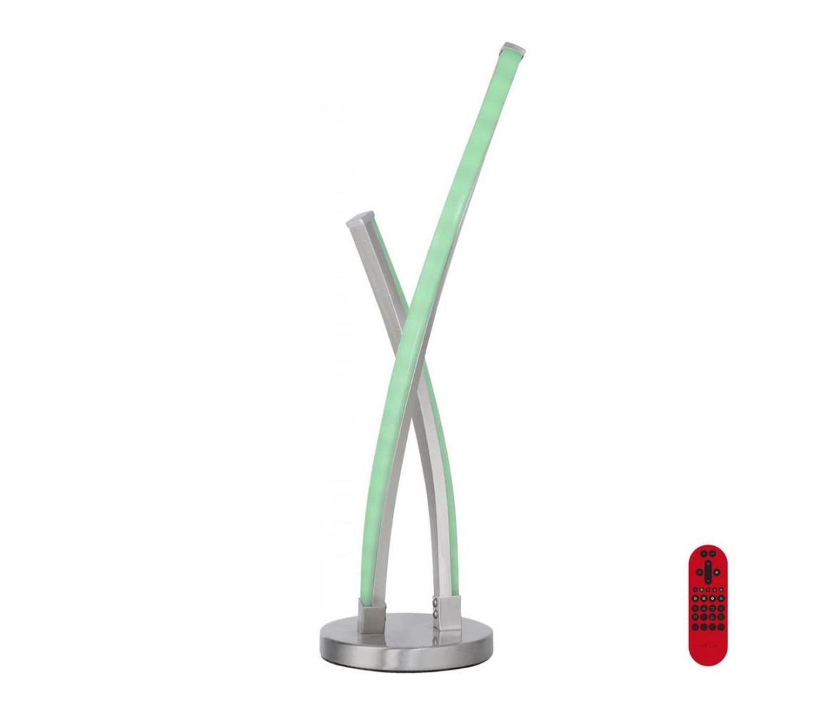 Leuchten Direkt 11991-55-LED RGB Ściemniana lampa stołowa SWING LED/9,5W/230V+ pilot