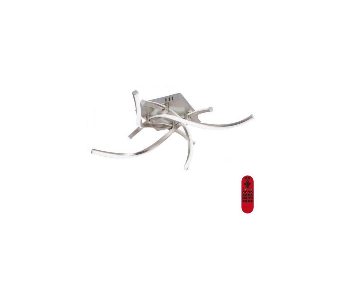 Leuchten Direkt 11995-55 - LED RGB Ściemniany żyrandol SWING LED/24,4W/230V + pilot