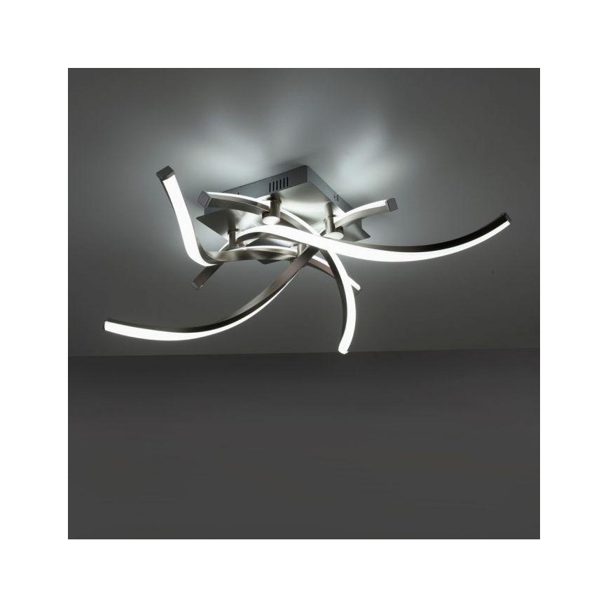 Leuchten Direkt 11995-55 - LED RGB Ściemniany żyrandol natynkowy  SWING LED/24,4W/230V 2700-5000K + pilot
