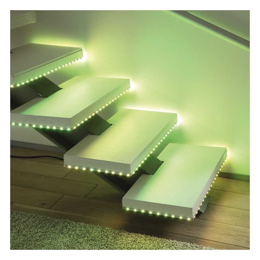 Leuchten Direkt 1210-70-BH - LED RGB Ściemniana taśma TEANIA 3m 16,2W/12/230V + pilot