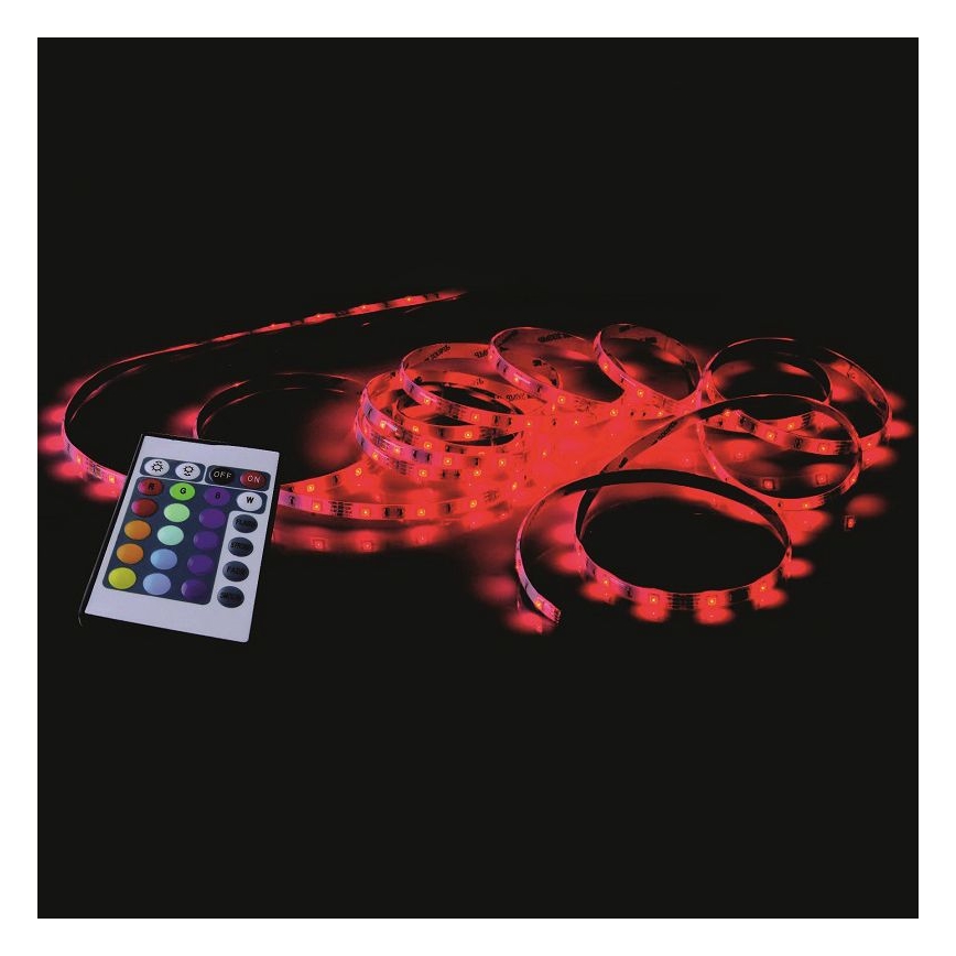 Leuchten Direkt 1210-70-BH - LED RGB Ściemniana taśma TEANIA 3m 16,2W/12/230V + pilot