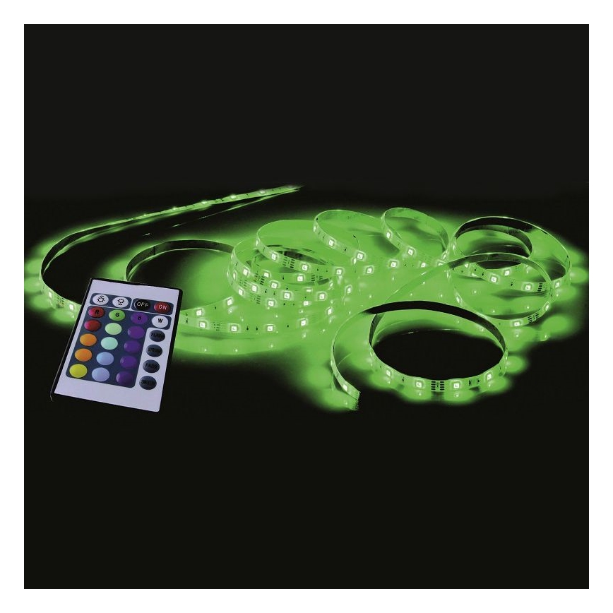 Leuchten Direkt 1210-70-BH - LED RGB Ściemniana taśma TEANIA 3m 16,2W/12/230V + pilot