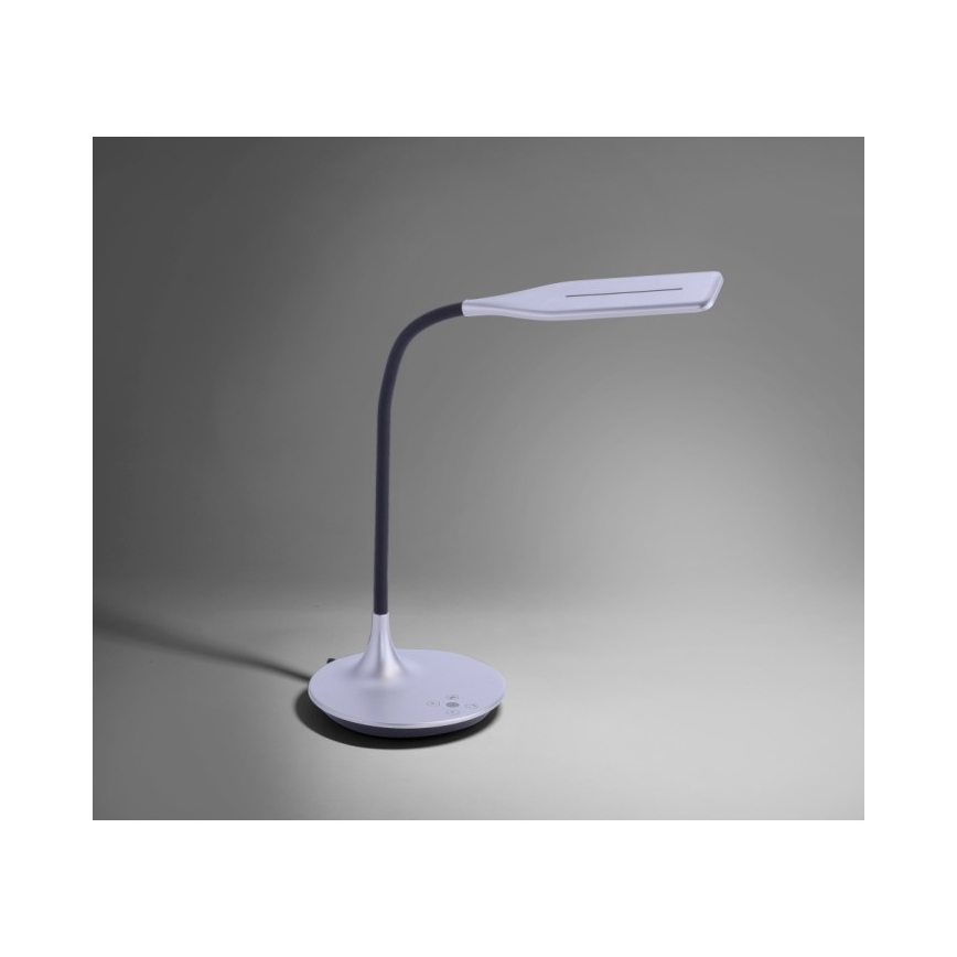 Leuchten Direkt 13061-21 - LED Ściemniana lampa stołowa RAFAEL LED/5W/230V 2700-6000K srebrny