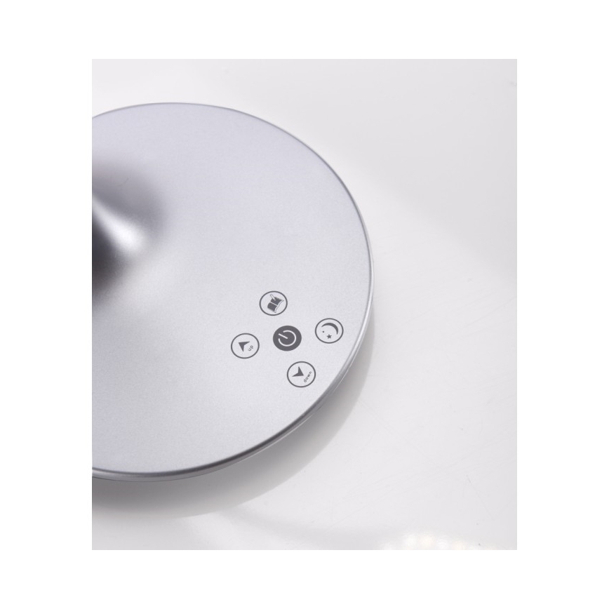 Leuchten Direkt 13061-21 - LED Ściemniana lampa stołowa RAFAEL LED/5W/230V 2700-6000K srebrny