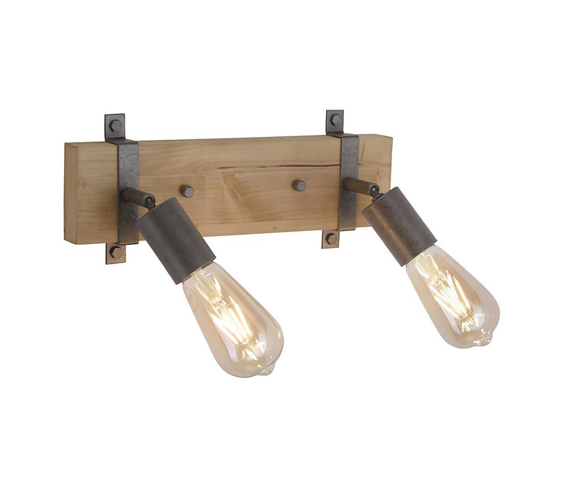 Leuchten Direkt 13472-79 - Kinkiet punktowy SLAT 2xE27/40W/230V