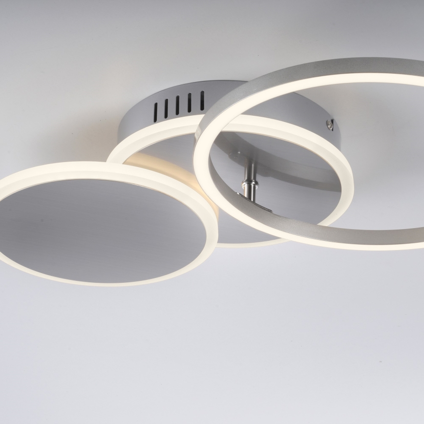 Leuchten Direkt 14116-55 - LED Plafon SEVENT LED/25,5W/230V matowy chrom