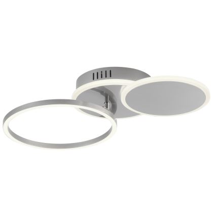 Leuchten Direkt 14116-55 - LED Plafon SEVENT LED/25,5W/230V matowy chrom