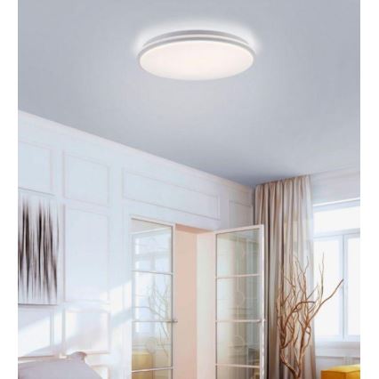 Leuchten Direkt 14208-16 - LED Ściemniany plafon COLIN LED/18W/230V