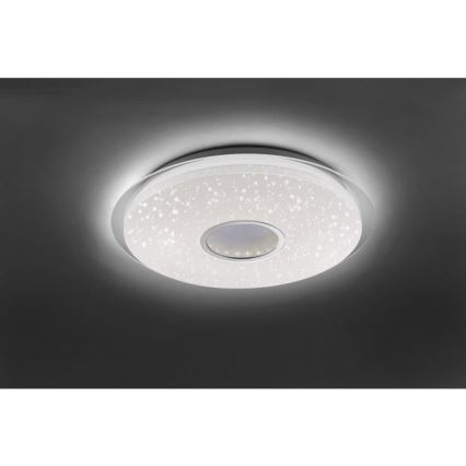 Leuchten Direkt 14227-16 - LED Plafon ściemnialny JONAS LED/22W/230V 3000-5000K + zdalne sterowanie