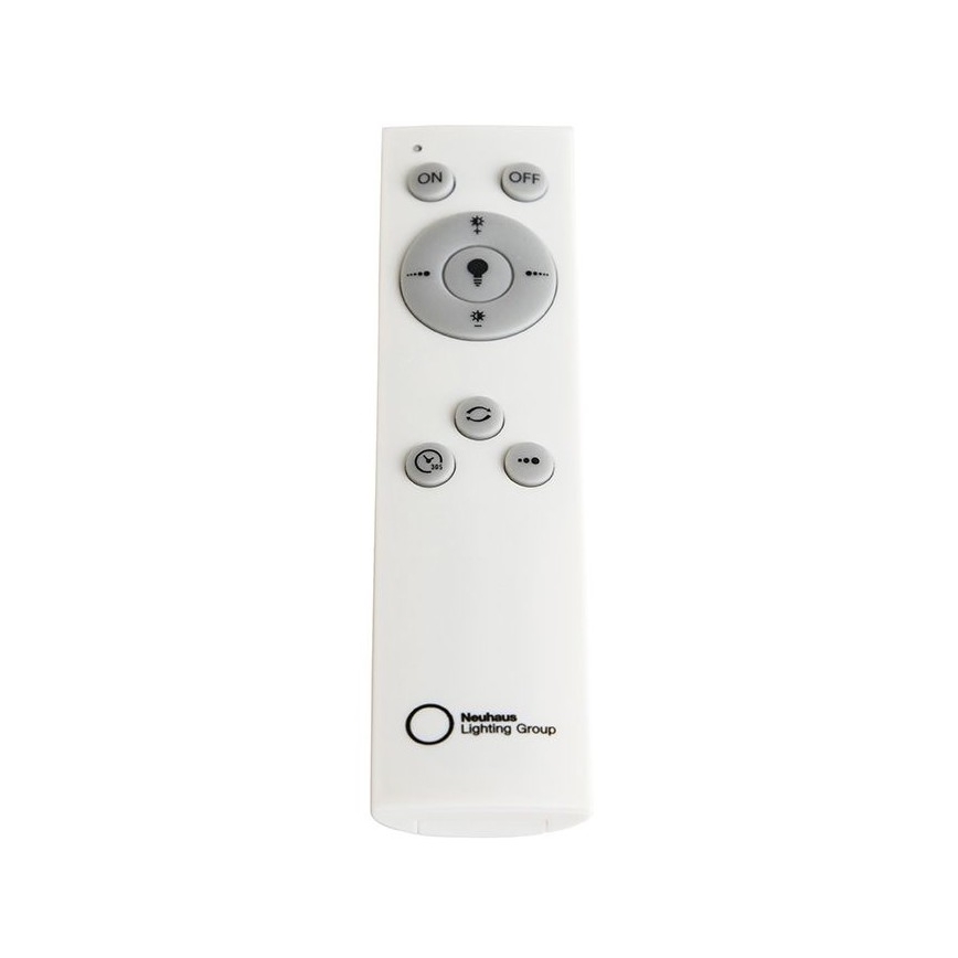 Leuchten Direkt 14229-16 - LED Ściemniany plafon JONAS LED/80W/230V 3000-5000K + pilot