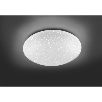 Leuchten Direkt 14242-16 - LED RGB Ściemniany plafon SKYLER LED/18W/230V + pilot