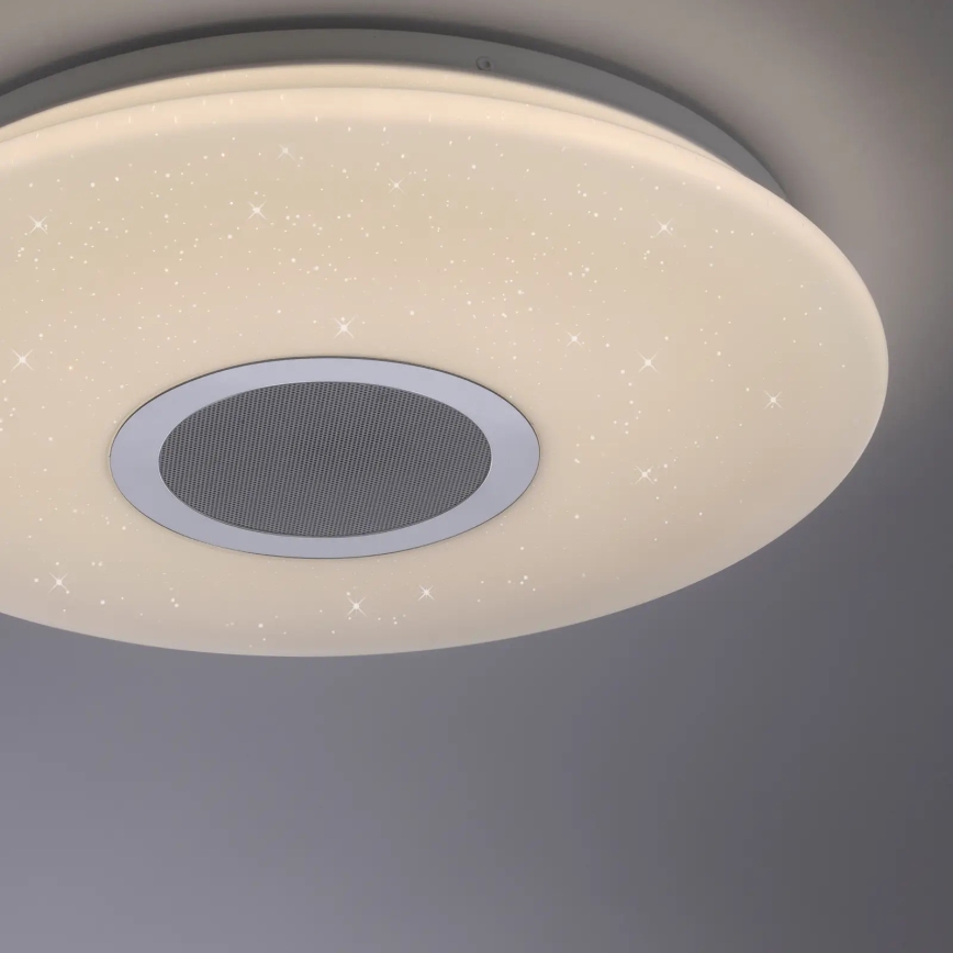 Leuchten Direkt 14287-16 - LED Ściemnialny plafon z czujnikiem PELVO LED/22W/230V + pilot