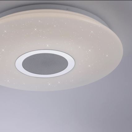 Leuchten Direkt 14287-16 - LED Ściemnialny plafon z czujnikiem PELVO LED/22W/230V + pilot