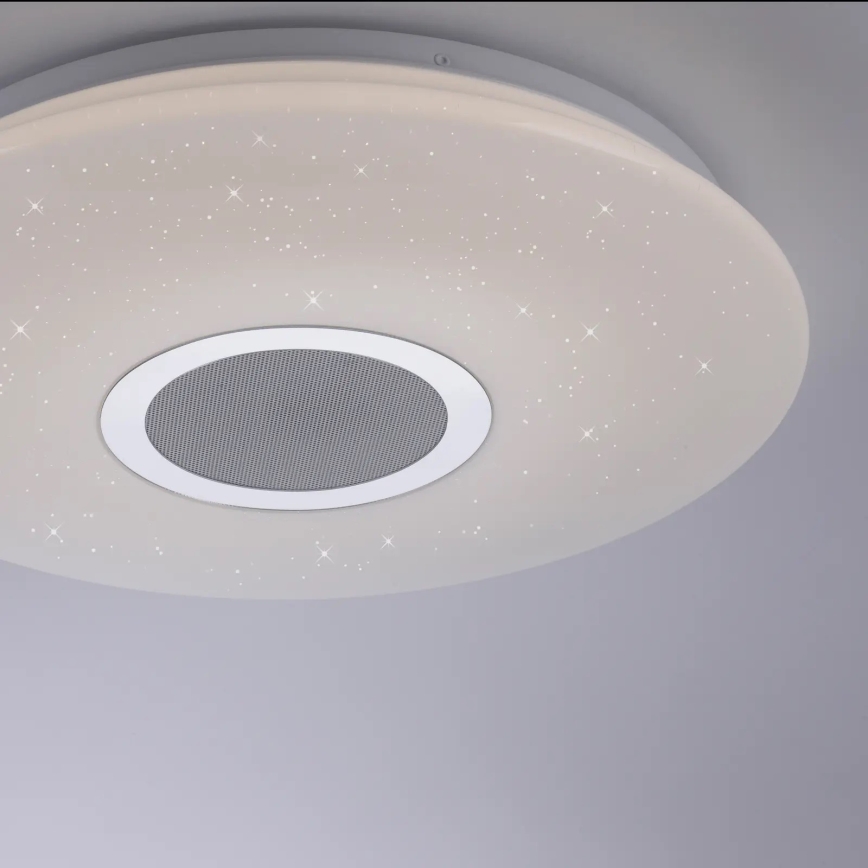 Leuchten Direkt 14287-16 - LED Ściemnialny plafon z czujnikiem PELVO LED/22W/230V + pilot