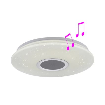 Leuchten Direkt 14287-16 - LED Ściemnialny plafon z czujnikiem PELVO LED/22W/230V + pilot