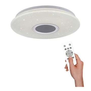 Leuchten Direkt 14287-16 - LED Ściemnialny plafon z czujnikiem PELVO LED/22W/230V + pilot