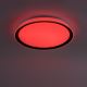 Leuchten Direkt 14339-21 - LED RGB Ściemniany plafon KARI LED/37W/230V Tuya 2700-5000K + pilot
