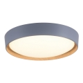 Leuchten Direkt 14347-15 - LED regulowane oświetlenie sufitowe EMILIA LED/28,8W/230V szary