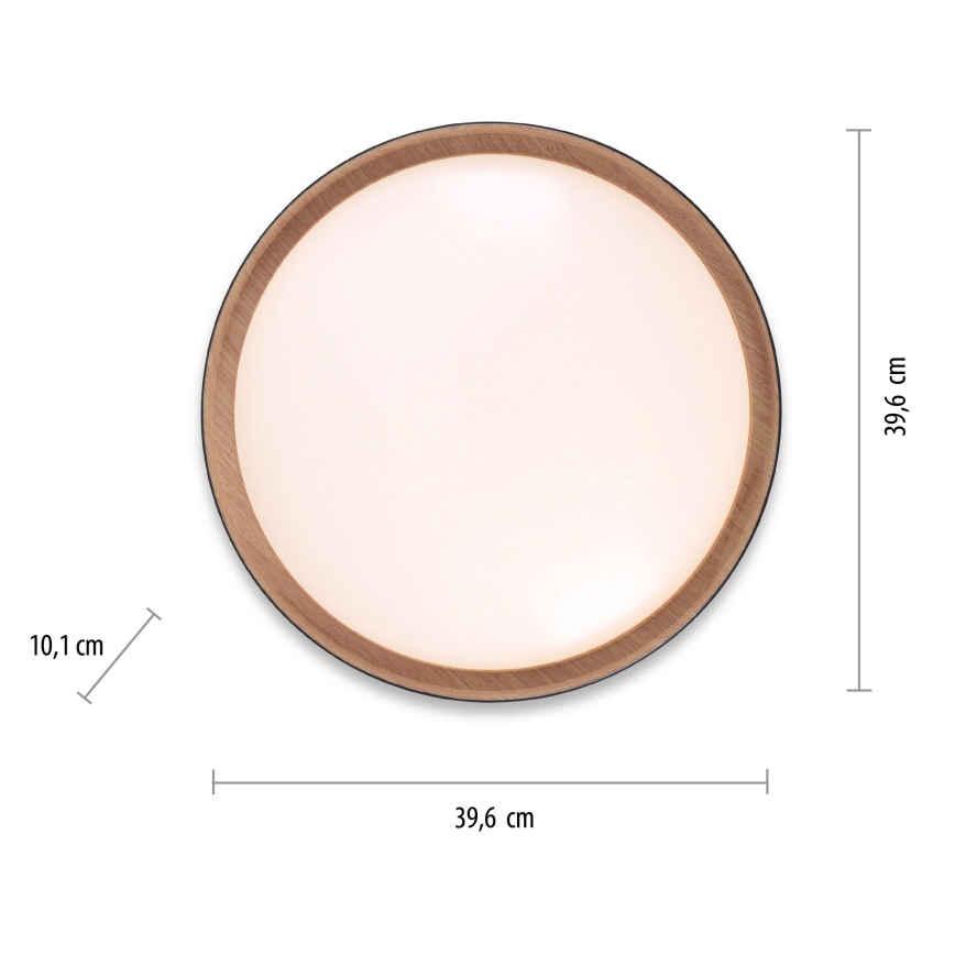 Leuchten Direkt 14347-18 - LED Lampa ściemnialna EMILIA LED/28,8W/230V czarna