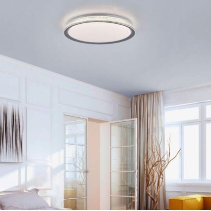 Leuchten Direkt 14359-21 - LED Ściemniany plafon KARI LED/36W/230V