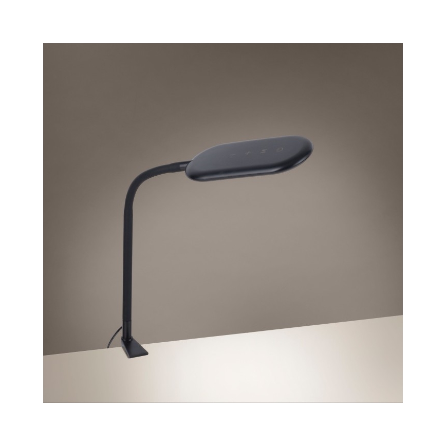 Leuchten Direkt 14404-18-LED Ściemniana lampa stołowa z klipsem KELLY LED/7W/230V
