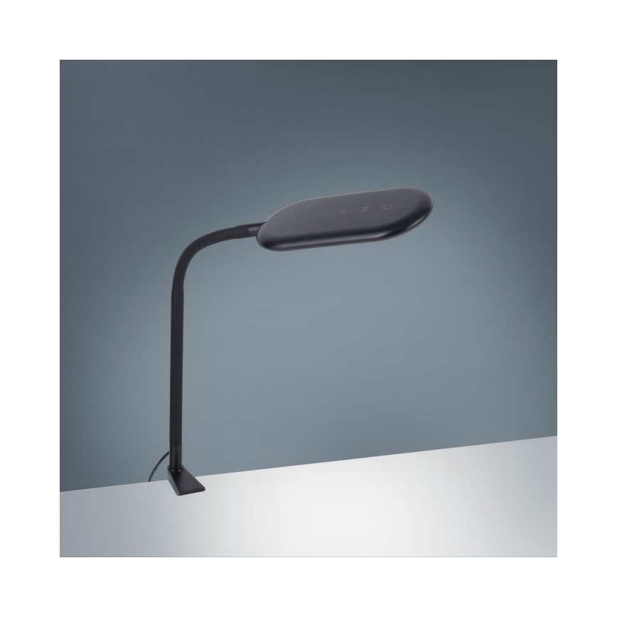 Leuchten Direkt 14404-18-LED Ściemniana lampa stołowa z klipsem KELLY LED/7W/230V