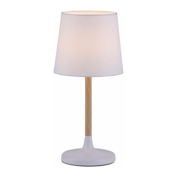 Leuchten Direkt 14423-16 - Lampa stołowa NIMA 1xE14/40W/230V biała