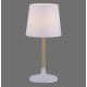 Leuchten Direkt 14423-16 - Lampa stołowa NIMA 1xE14/40W/230V biała