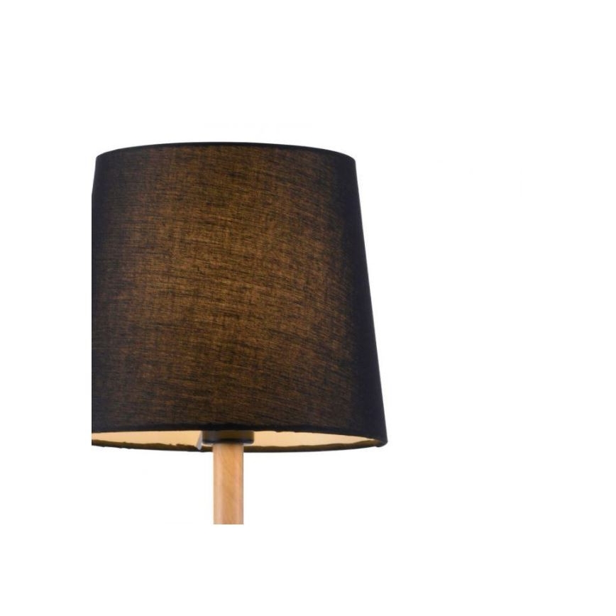 Leuchten Direkt 14423-18 - Lampa stołowa NIMA 1xE14/40W/230V czarna