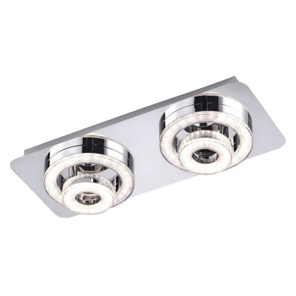 Leuchten Direkt 14521-17 - LED Plafon TIM 2xLED/2,8W/230V + 2xLED/3,1W