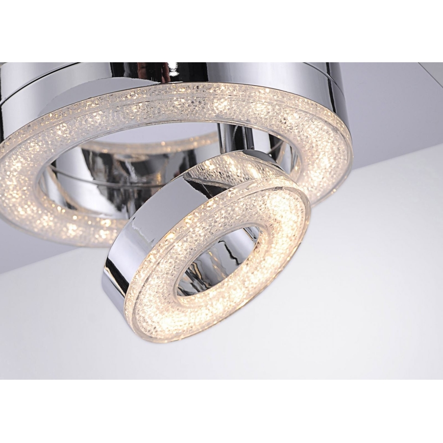 Leuchten Direkt 14521-17 - LED Plafon TIM 2xLED/2,8W/230V + 2xLED/3,1W