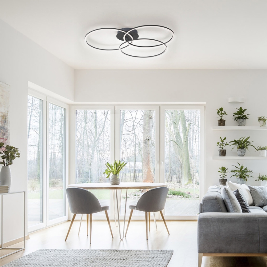 Leuchten Direkt 14539-18 - LED Plafon ściemnialny IVANKA 3xLED/12W/230V