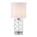 Leuchten Direkt 14615-55 - Lampa stołowa DEVA 1xE14/40W/230V matowy chrom